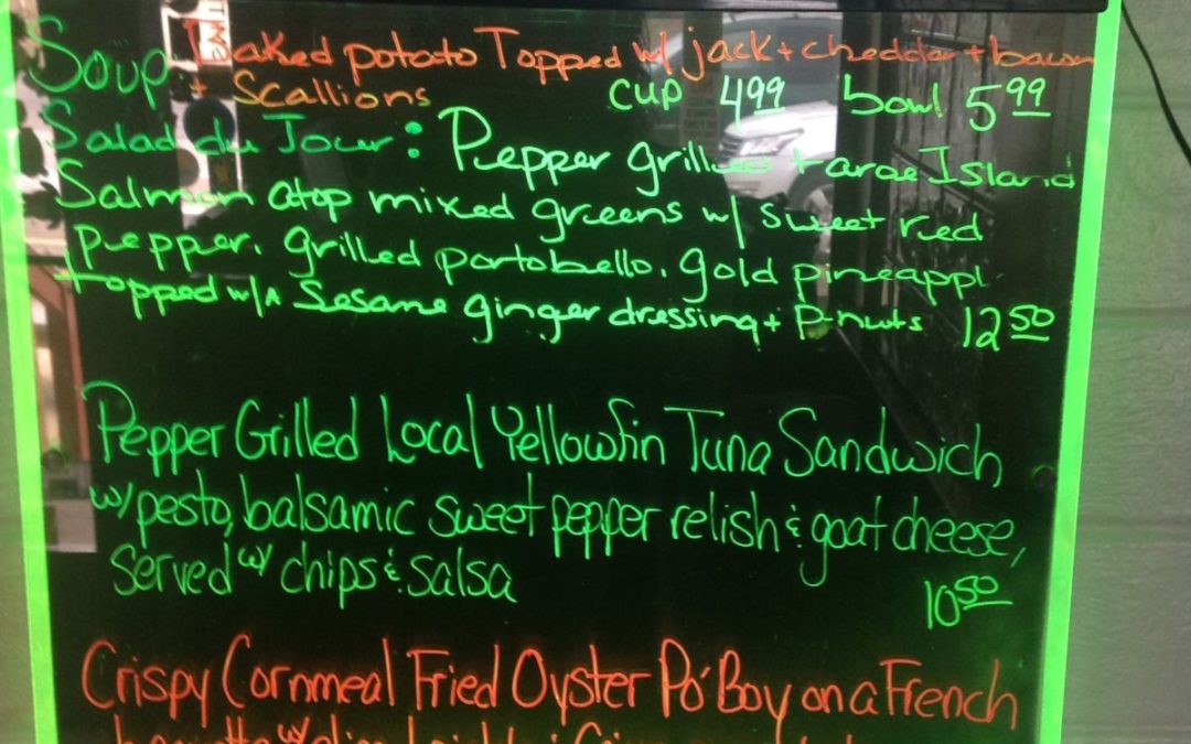 Lunch Specials 2/9/17