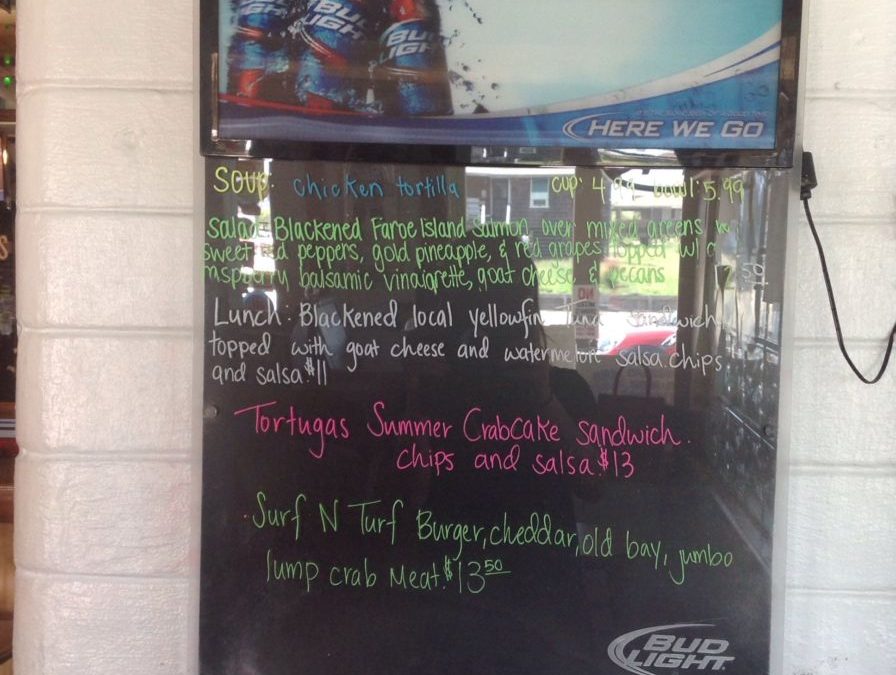 Lunch Specials 8/10/17