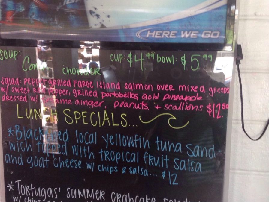 Lunch Specials 8/1/2018