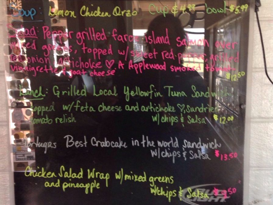 Lunch Specials 10/2/2018