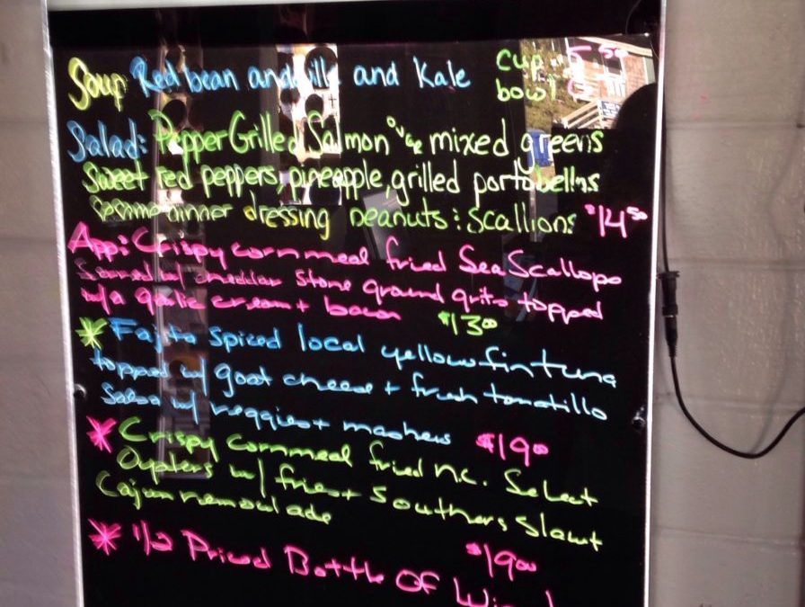 Dinner Specials 3/7/2019