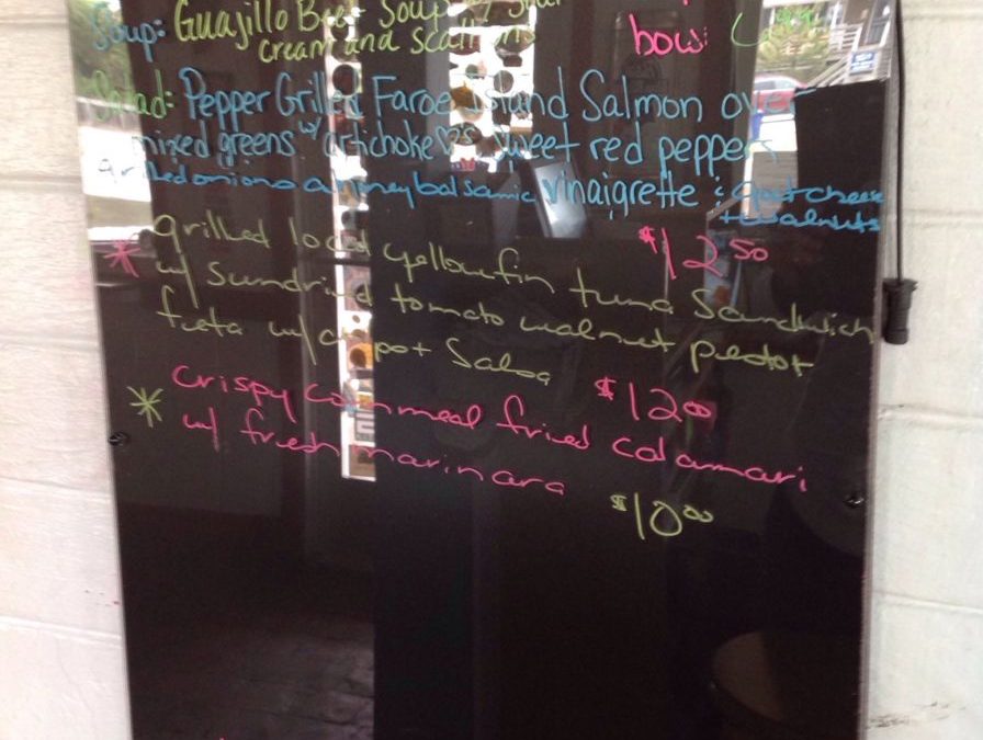 Lunch Specials 5/6/2019