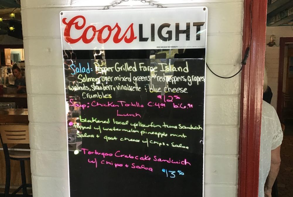 Lunch Specials 6/11/2020