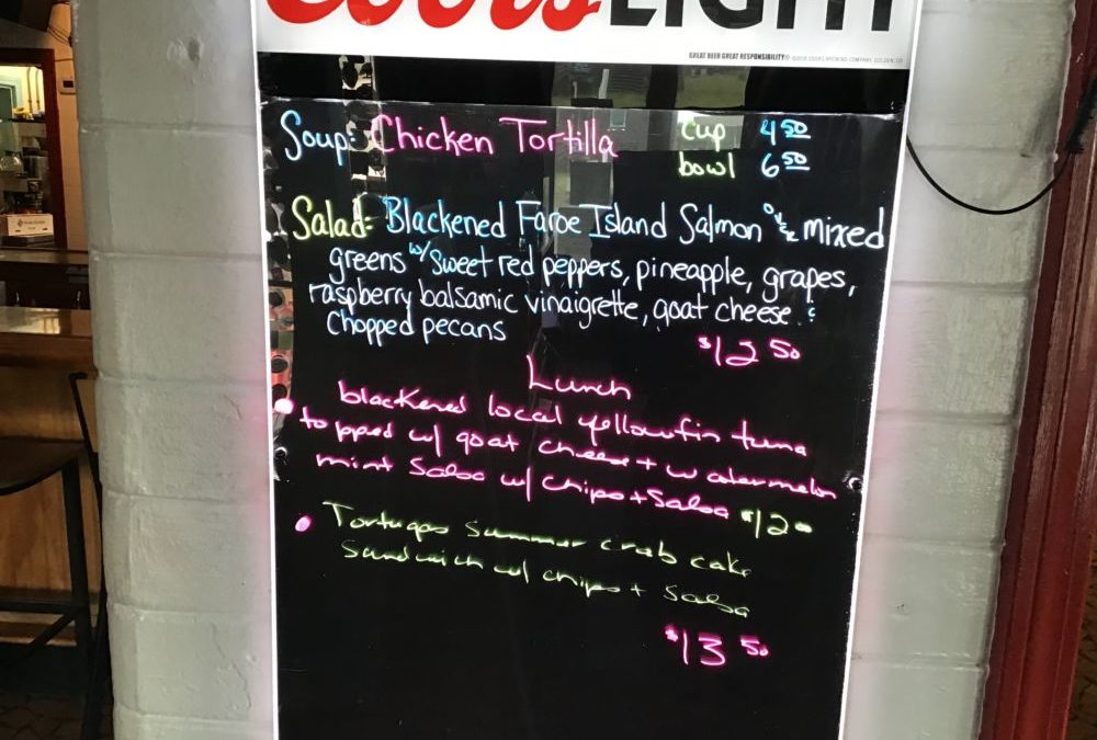 Lunch Specials 6/16/2020