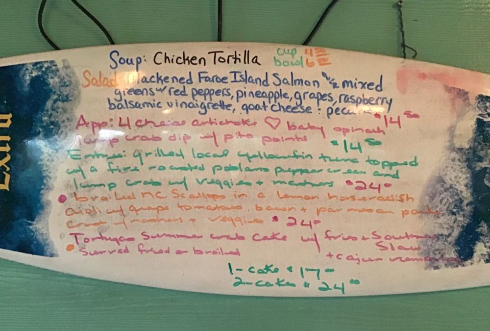 Dinner Specials 6/16/2020