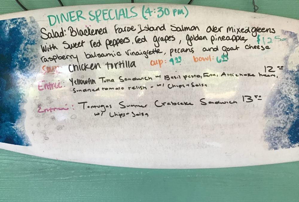 Lunch Specials 7/3/2020