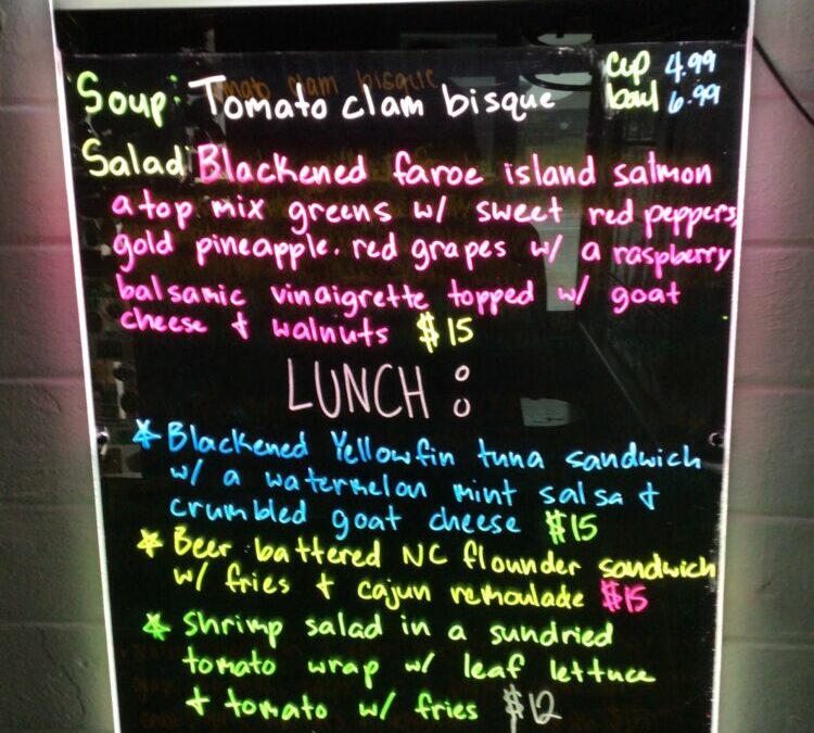 8/4 Lunch Specials